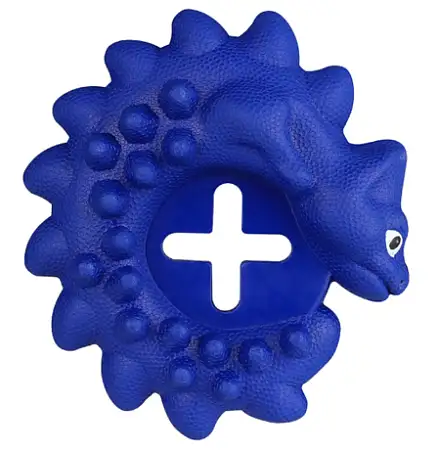Купить mr.kranch игрушка для собак Дракончик с ароматом курицы, синяя