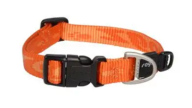 Rogz Alpinist ошейник для собак, оранжевый