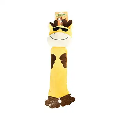 Homepet SEASIDE игрушка для собак лось с пищалкой плюш