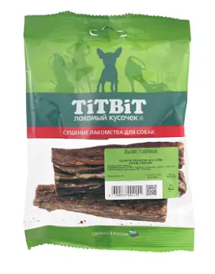 TiTBiT Лакомство для собак мелких пород вымя говяжье
