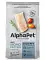 AlphaPet Superpremium Monoprotein сухой корм для взрослых собак мелких пород с белой рыбой
